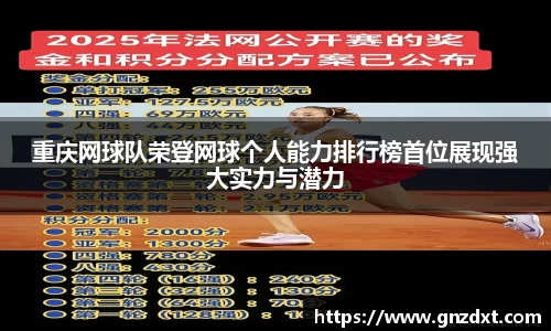 重庆网球队荣登网球个人能力排行榜首位展现强大实力与潜力
